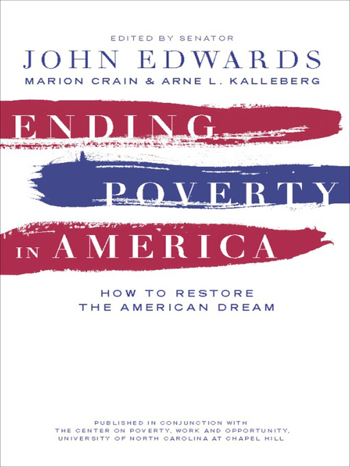 Title details for Ending Poverty in America by John Edwards - Available